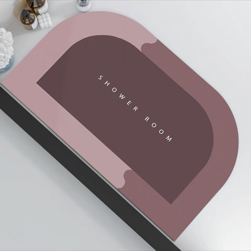 Non-Slip Oval Shower Mat | Kelmera