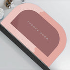 Non-Slip Oval Shower Mat | Kelmera