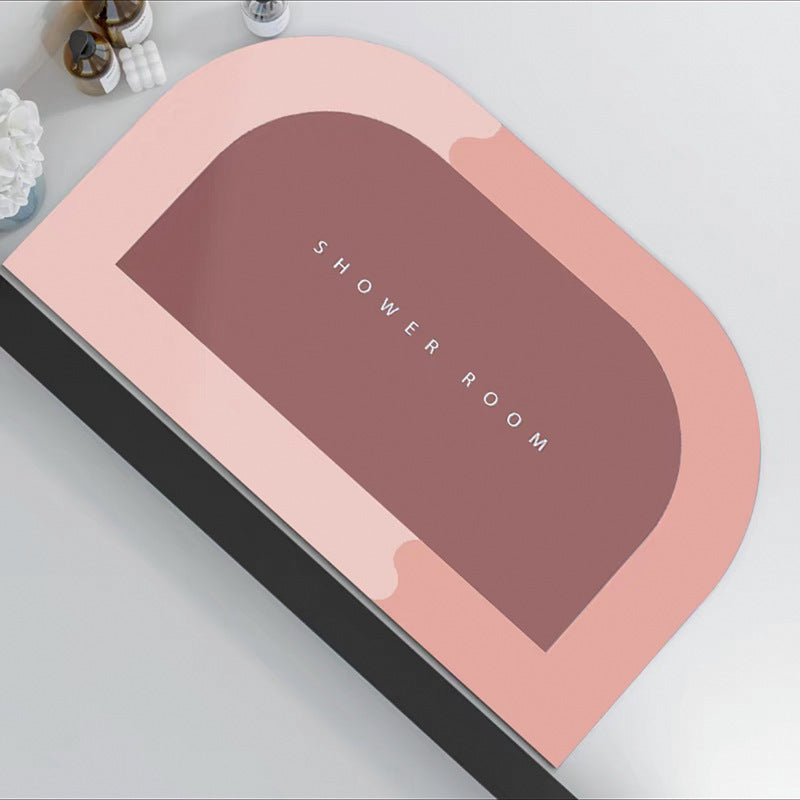 Non-Slip Oval Shower Mat | Kelmera