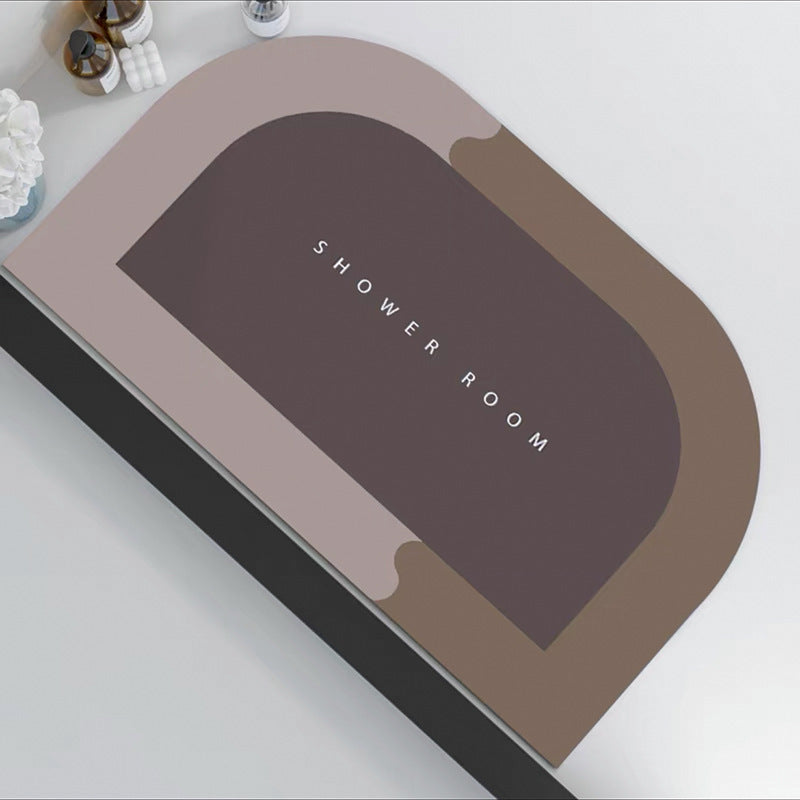 Non-Slip Oval Shower Mat | Kelmera