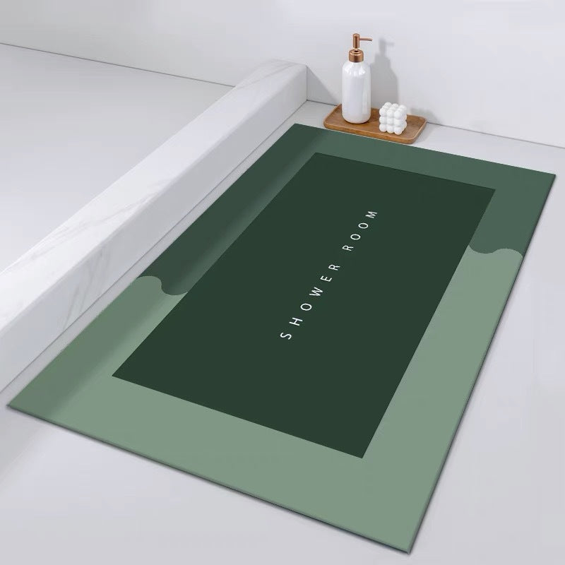 Non-Slip Oval Shower Mat | Kelmera