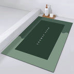 Non-Slip Oval Shower Mat | Kelmera