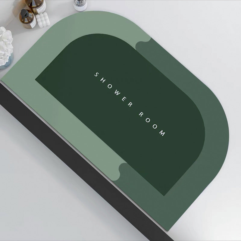 Non-Slip Oval Shower Mat | Kelmera