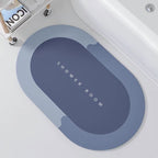 Non-Slip Oval Shower Mat | Kelmera