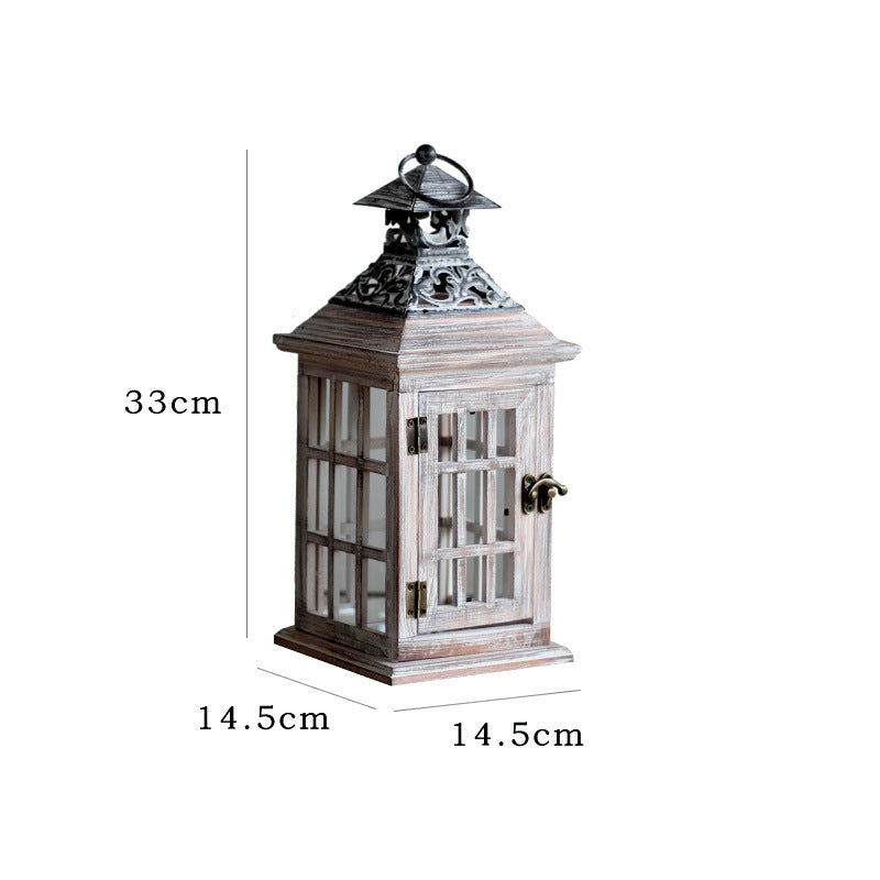 Nostalgic Lantern Wood Metal | Kelmera