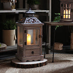 Nostalgic Lantern Wood Metal | Kelmera