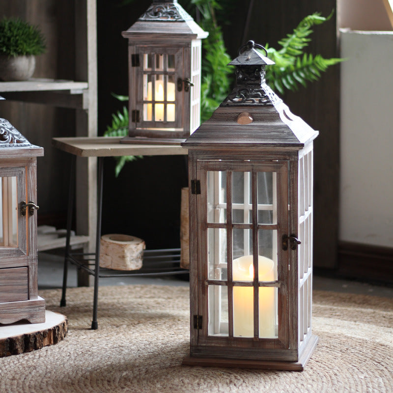 Nostalgic Lantern Wood Metal | Kelmera