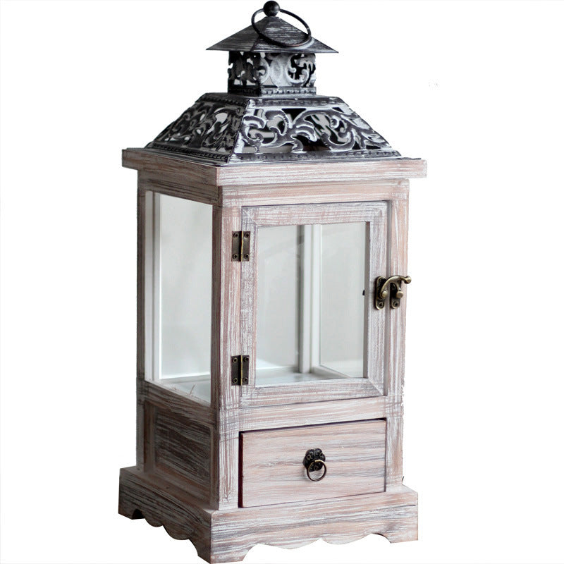 Nostalgic Lantern Wood Metal | Kelmera