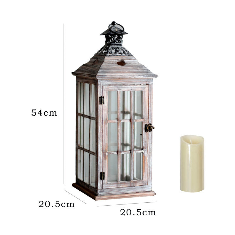 Nostalgic Lantern Wood Metal | Kelmera