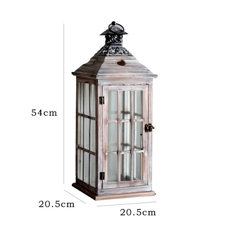 Nostalgic Lantern Wood Metal | Kelmera