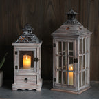 Nostalgic Lantern Wood Metal | Kelmera