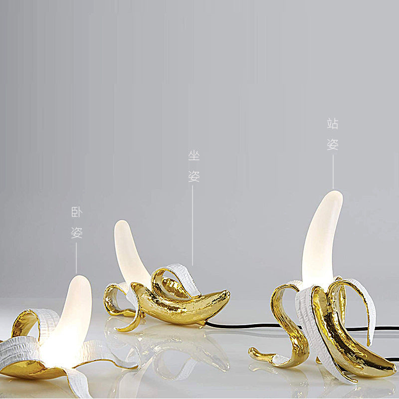 Novelty Peeled Banana LED Table Lamp | Kelmera