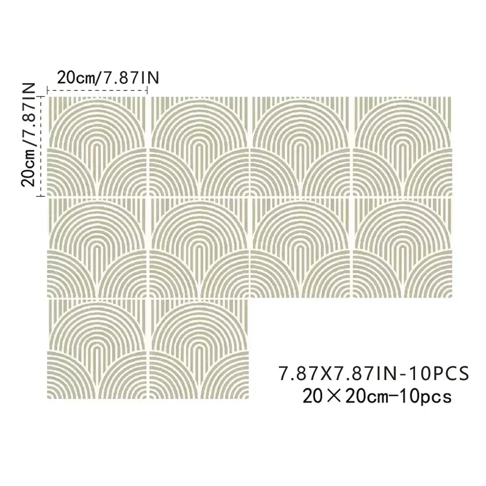 Oakdean Wall Tile Stickers