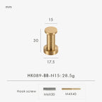 Olevessa Brass Wall Hook