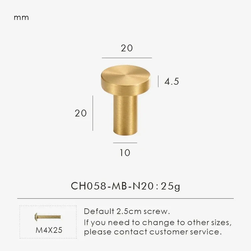 Olnanta Brass Cabinet Knob