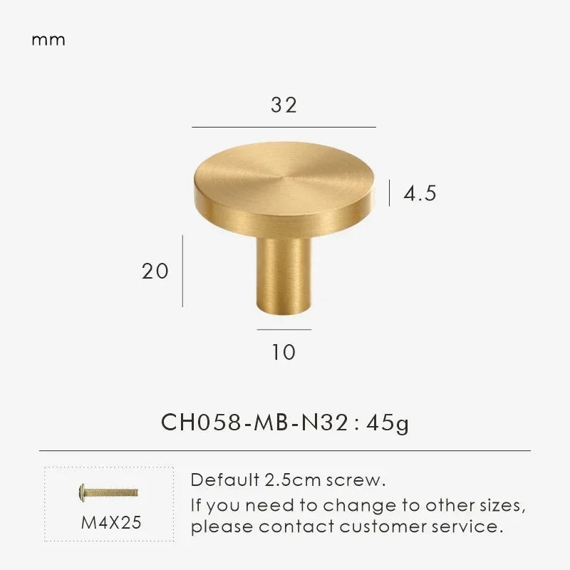Olnanta Brass Cabinet Knob