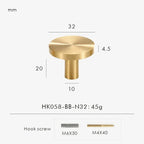 Olnanta Brass Cabinet Knob