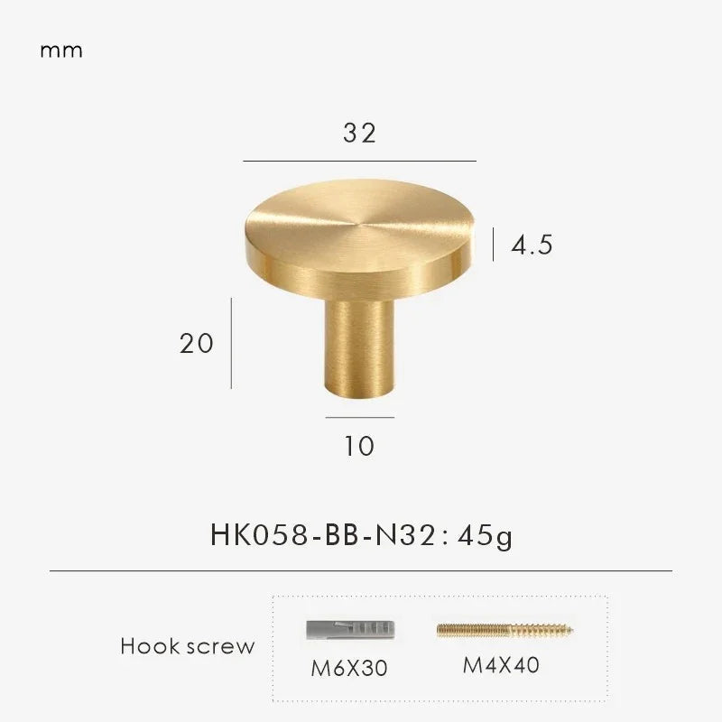 Olnanta Brass Cabinet Knob