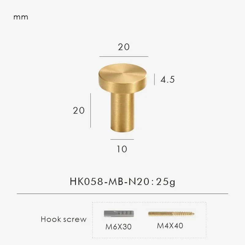 Olnanta Brass Cabinet Knob