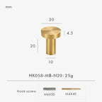 Olnanta Brass Cabinet Knob