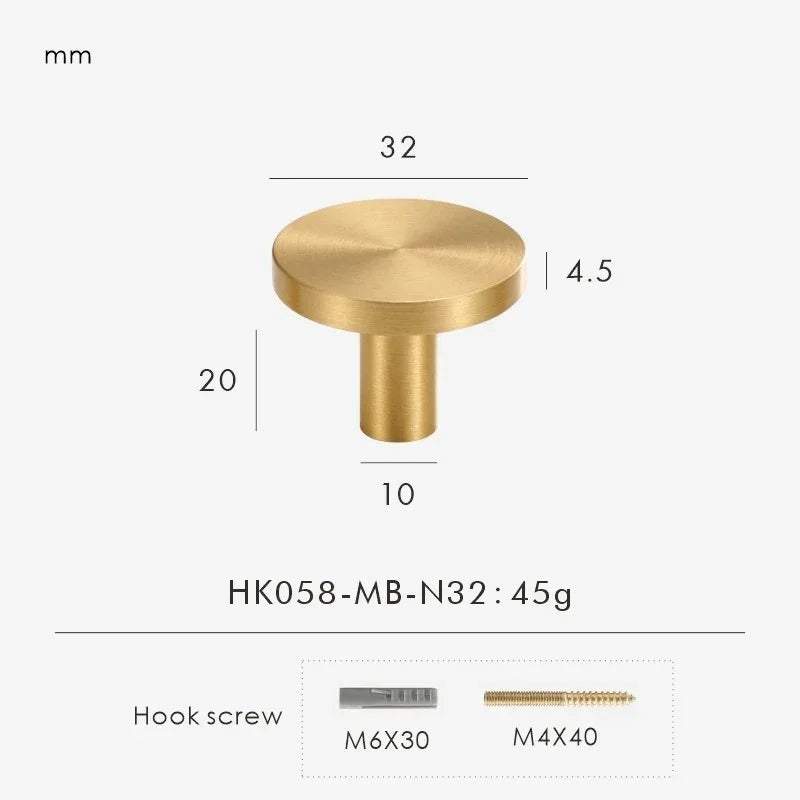 Olnanta Brass Cabinet Knob
