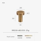 Olnanta Brass Cabinet Knob