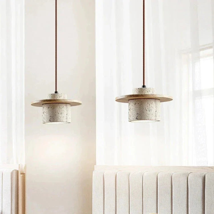 Olrara Travertine Pendant Lamp
