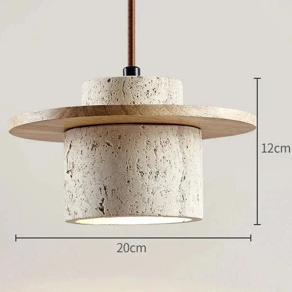 Olrara Travertine Pendant Lamp