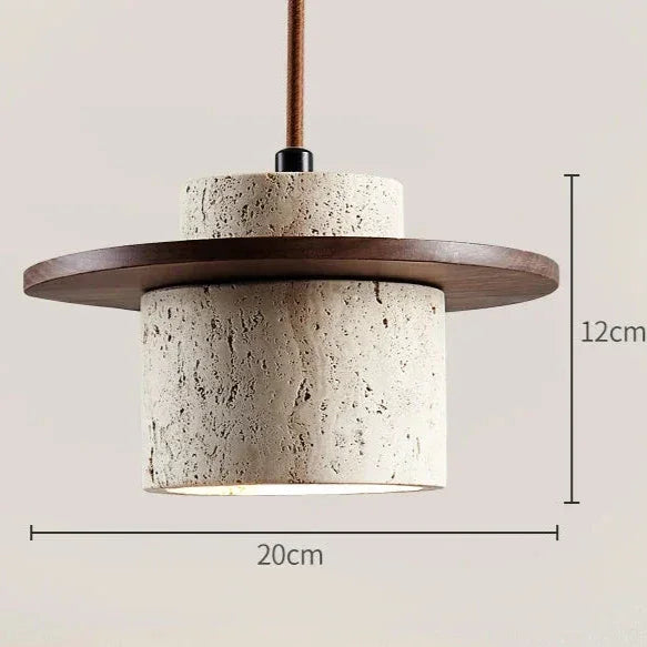 Olrara Travertine Pendant Lamp