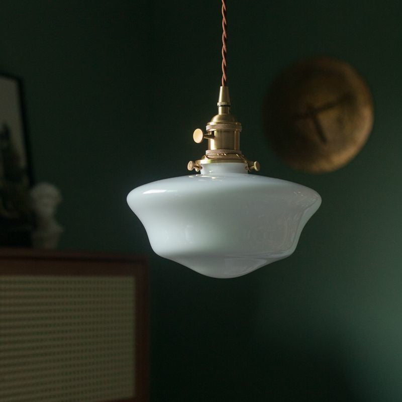 Opalines Glass LED Vintage Pendant Light | Kelmera