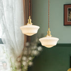 Opalines Glass LED Vintage Pendant Light | Kelmera