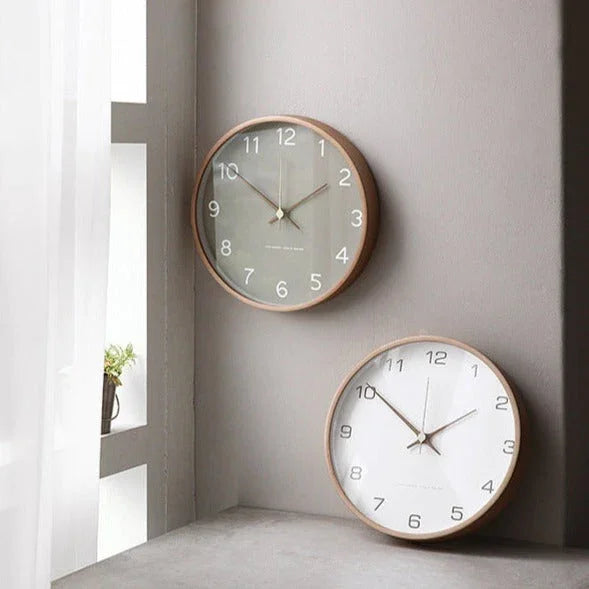 Ordando Grey Wall Clock