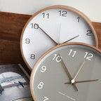 Ordando Grey Wall Clock