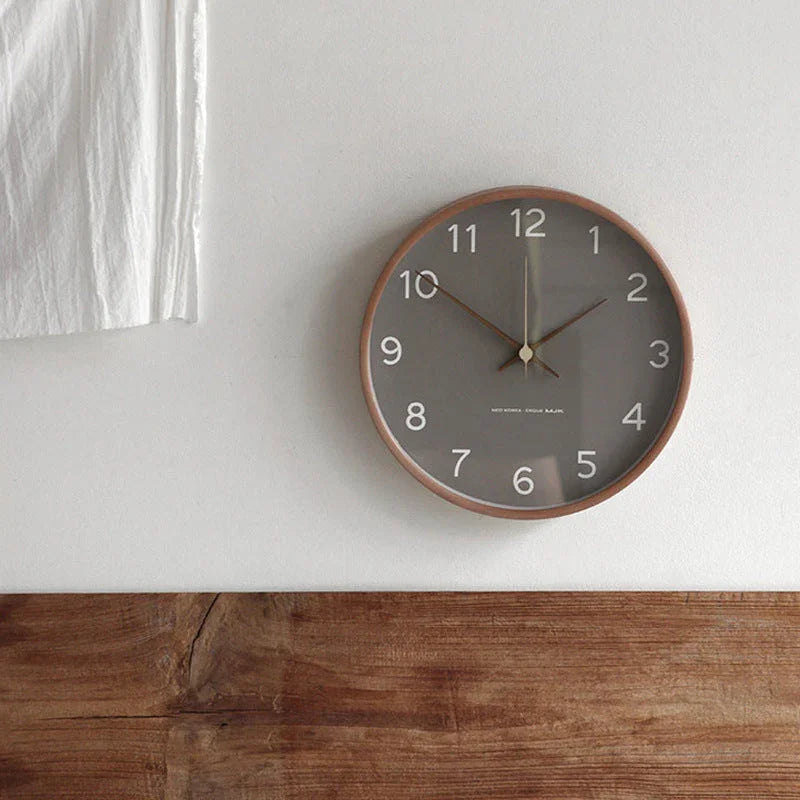 Ordando Grey Wall Clock