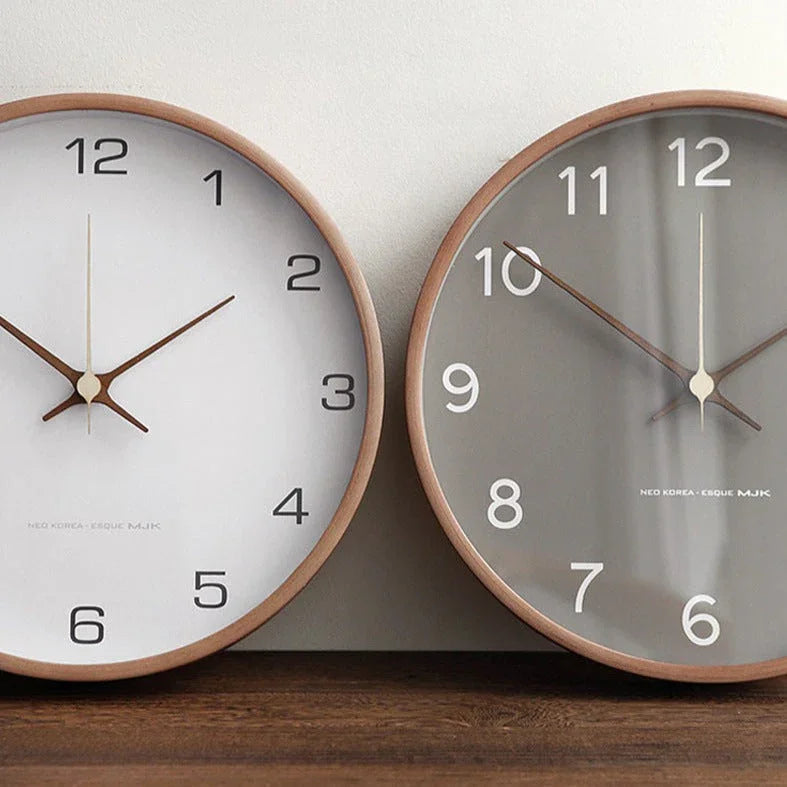 Ordando Grey Wall Clock