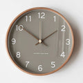 Ordando Grey Wall Clock