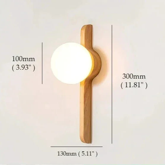 Ordanta Wood Wall Lamp