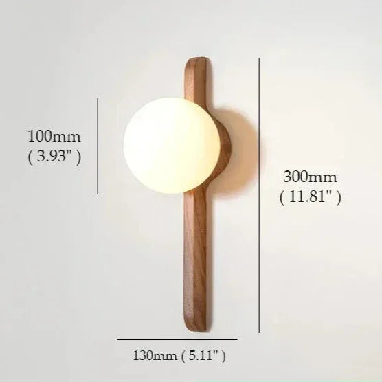 Ordanta Wood Wall Lamp
