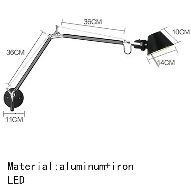 Orfossa Adjustable Wall Light