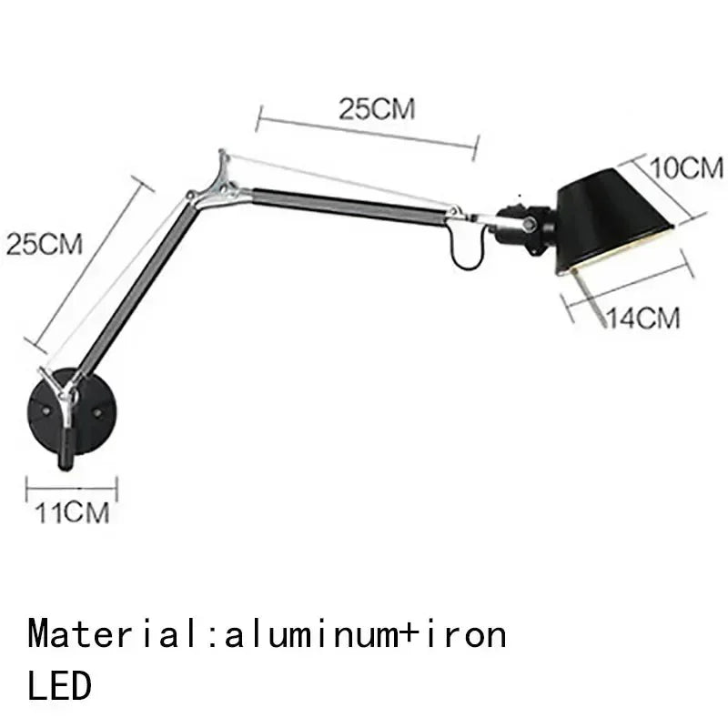 Orfossa Adjustable Wall Light