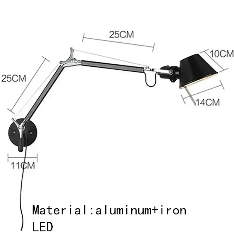 Orfossa Adjustable Wall Light