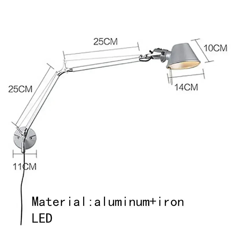 Orfossa Adjustable Wall Light