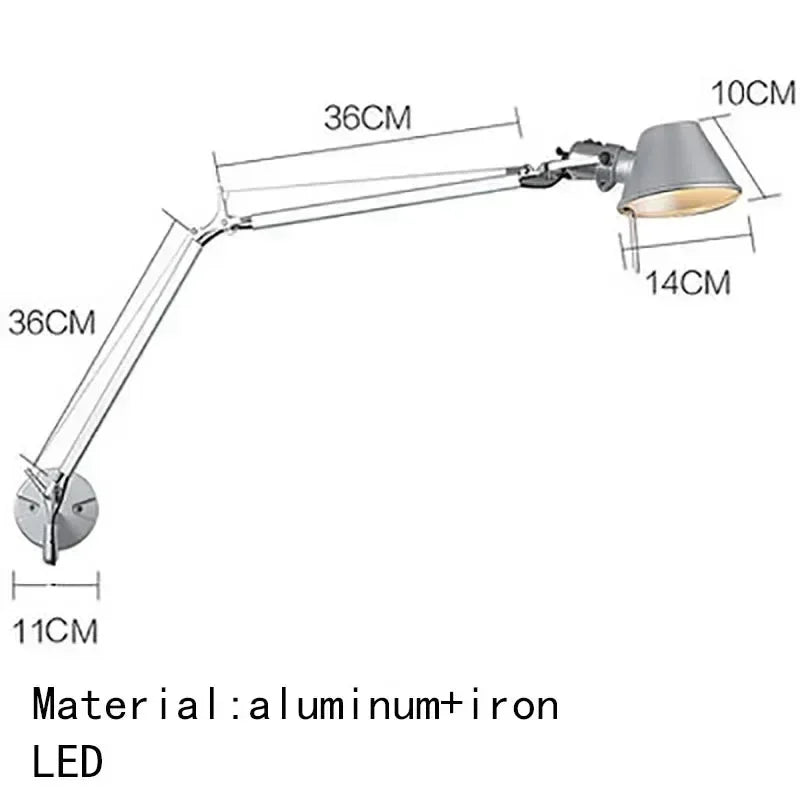 Orfossa Adjustable Wall Light