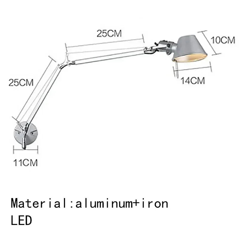 Orfossa Adjustable Wall Light