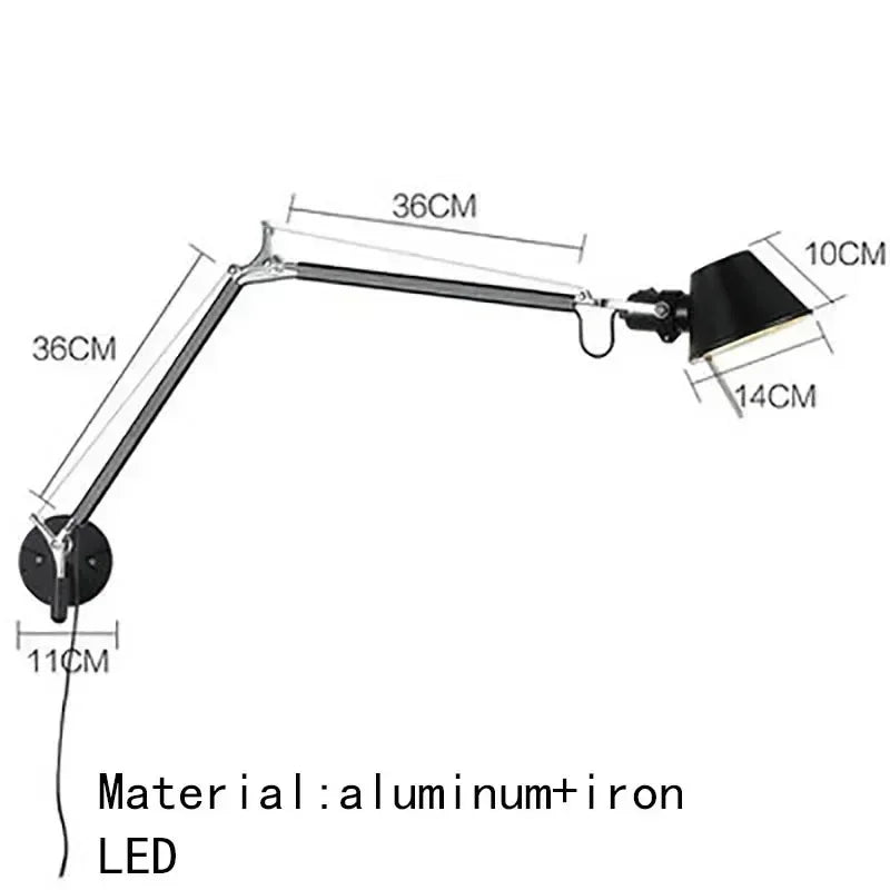 Orfossa Adjustable Wall Light