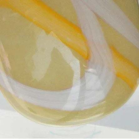 Orfossa Striped Glass Vase