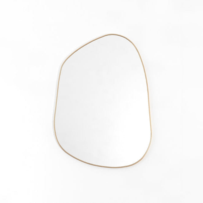 Organic Shaped Decorative Mirror | Kelmera