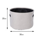 Organizer Basket with Practical Handle and Water-Repellent Inner Coating | Kelmera