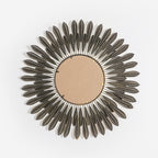 Ornamental Leaf-Designed Wall Mirror | Kelmera