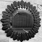 Ornamental Leaf-Designed Wall Mirror | Kelmera